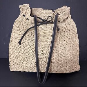 Eddie Bauer Large Natural Fiber Bag